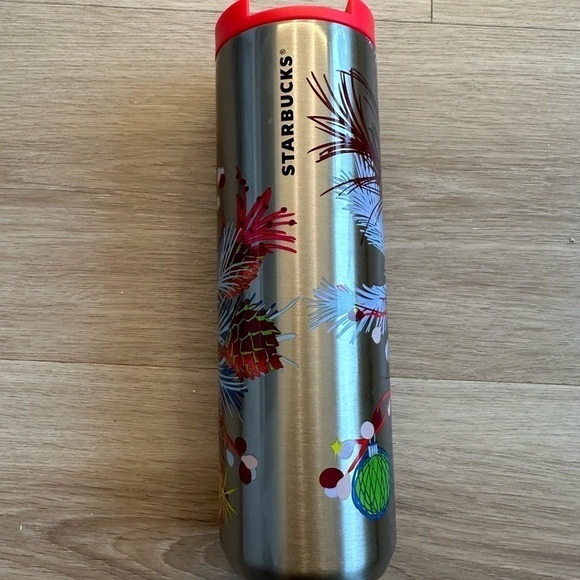 Starbucks Christmas 2023 Collection Festive Stainless Steel Tumbler 16 Oz. - Picture 2 of 8